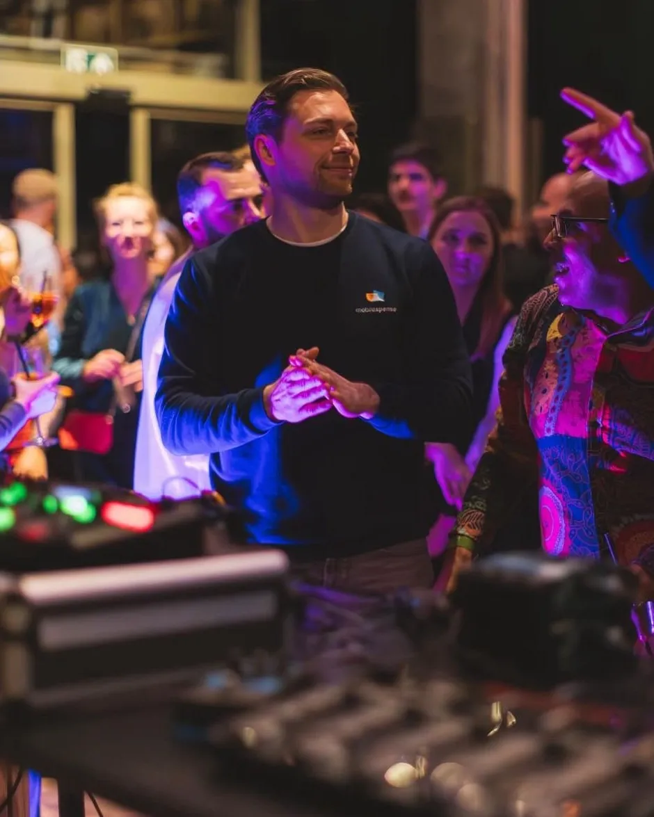 Thibaud De Keyzer at a company event